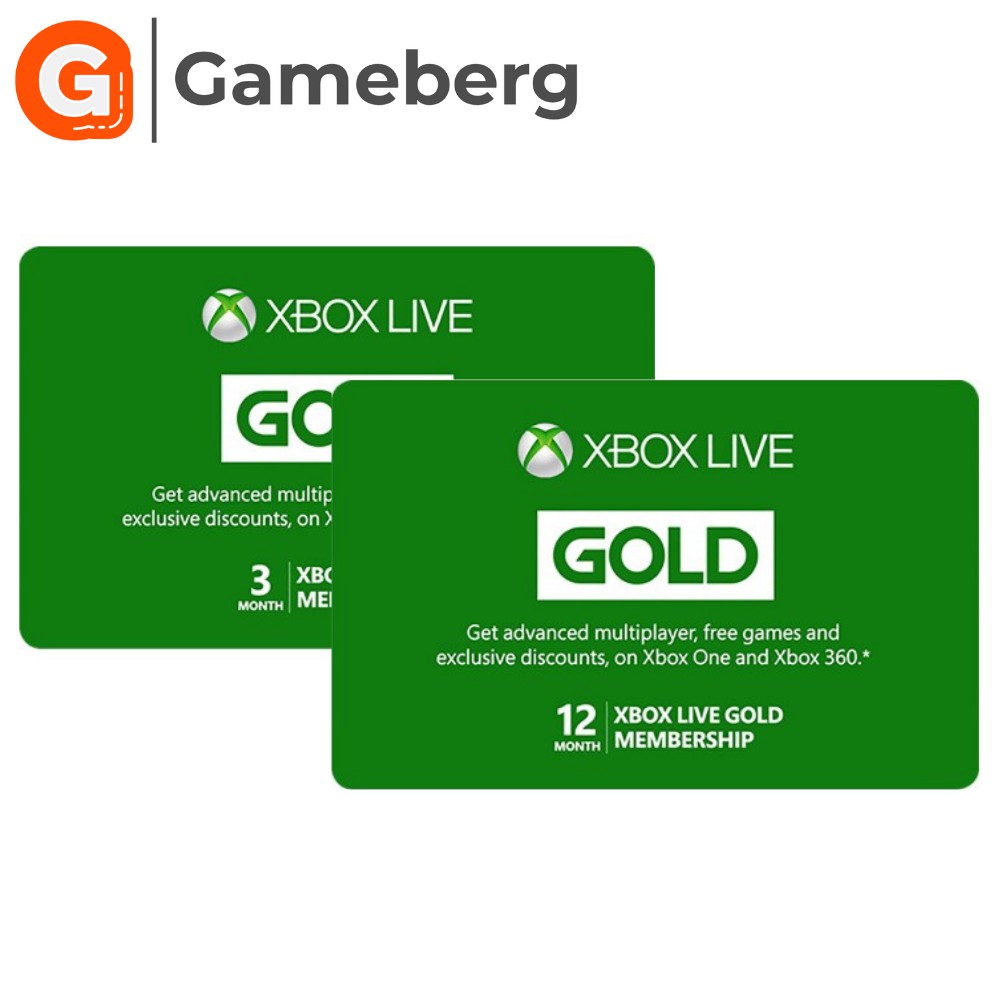 xbox one gold card