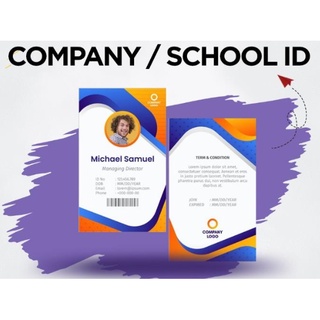 PVC ID PRINTING SERVICES 100pcs (Company id's , business card , loyalty card ) #2