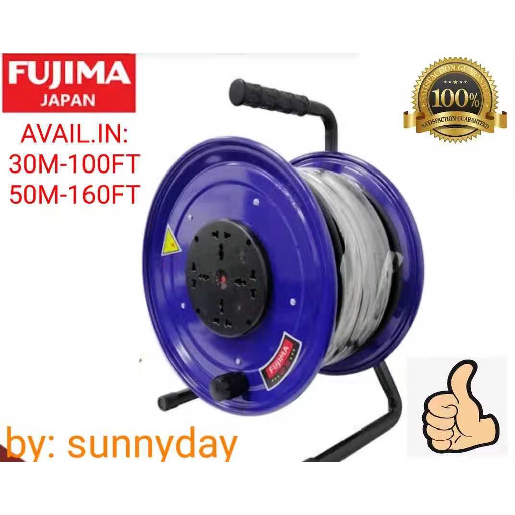 FUJIMA JAPAN CABLE REEL EXTENSION REEL 30MTRS OR 50MTRS Shopee