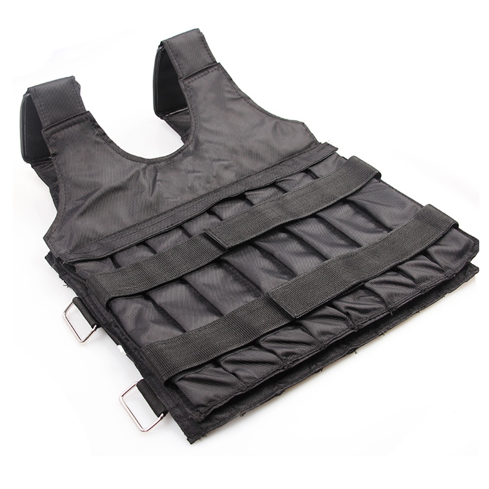 1-50kg Adjustable Weighted Vest Jacket Boxing Training Waistcoat Weight ves 