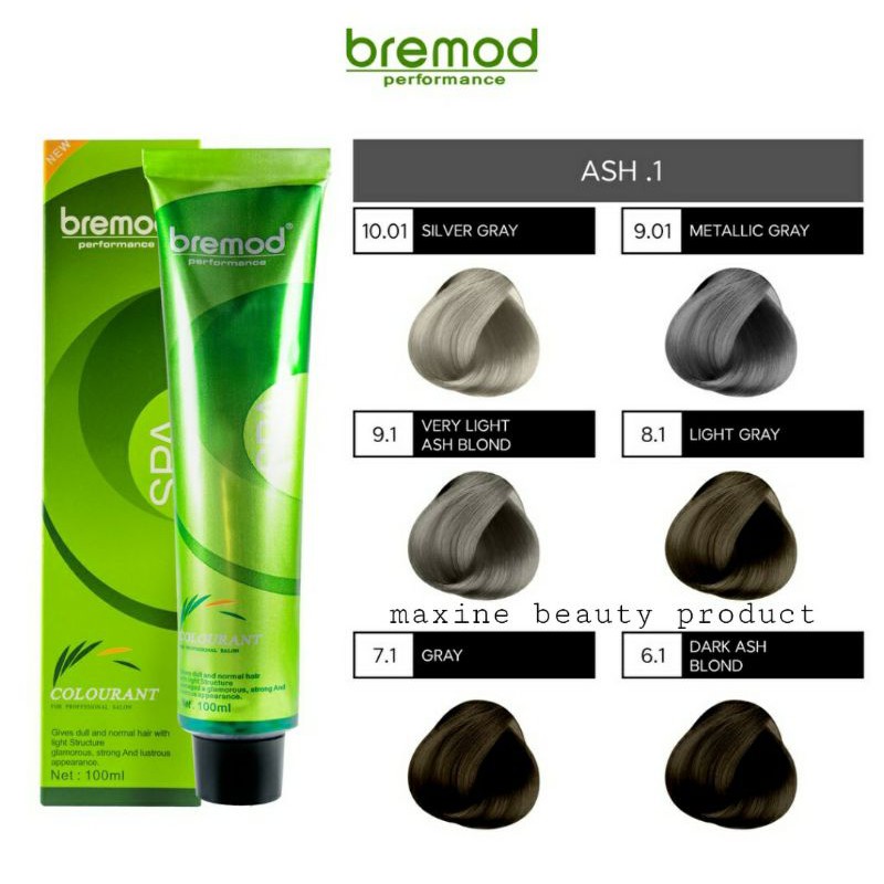 BREMOD hair colors (ash series .1, /1, .x1, /x1) Shopee Philippines