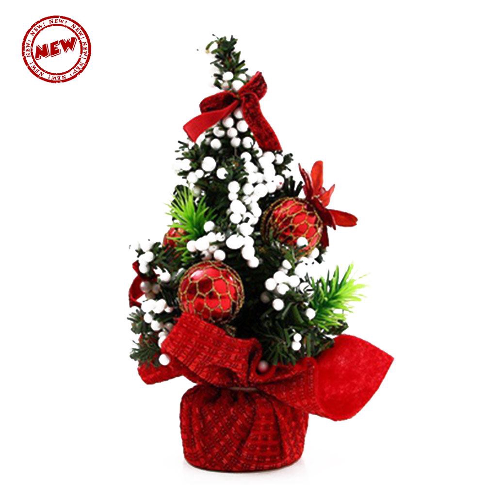 20cm Mini Christmas Tree Desk Table Decor Small Party Ornaments