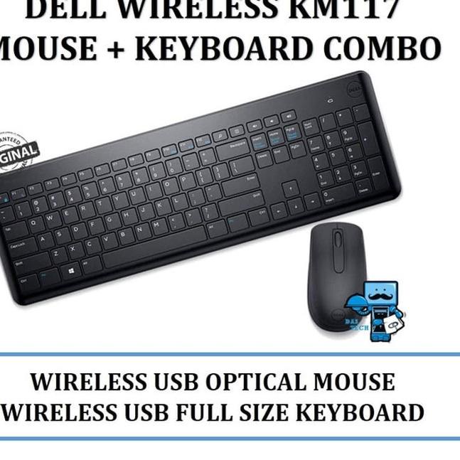 Original Dell KM117 Wireless Keyboard Mouse Combo | Shopee Philippines