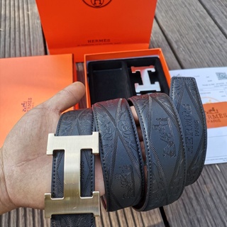 120cm Hermes Belt With Box Men Belts PU Leather Luxury Strap Male Belt For Man #5