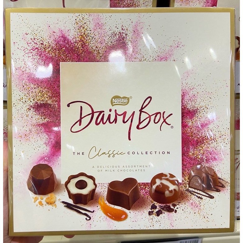 Nestle Dairy Box Classic Collection Chocolate 162g Shopee Philippines