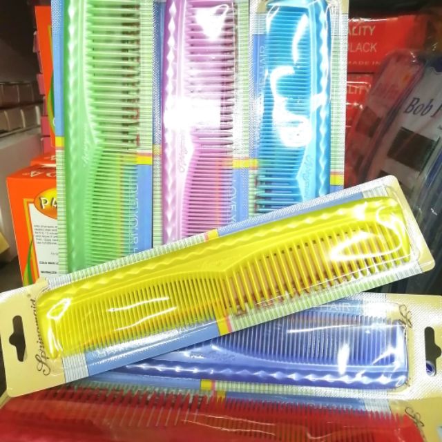 SPRINGMAID Hair COMB NO. 22 PASTEL COLOR scalp massage Hair comb Suklay