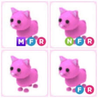 Pink Cat From Pink Egg Oldest Pet In Adopt Me Shopee Philippines