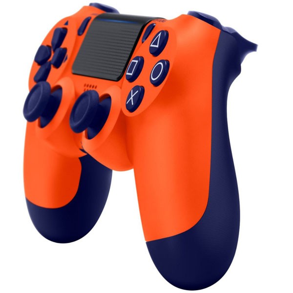 sunset orange ps4 controller