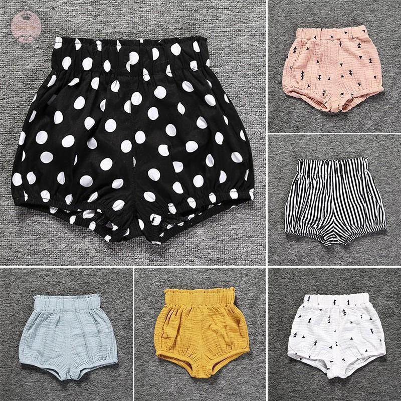 baby girl high waisted shorts