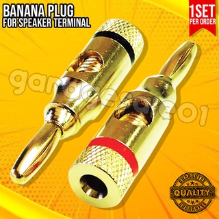 ⚡Banana Plug For Speaker Terminal/Amplifier per set⚡