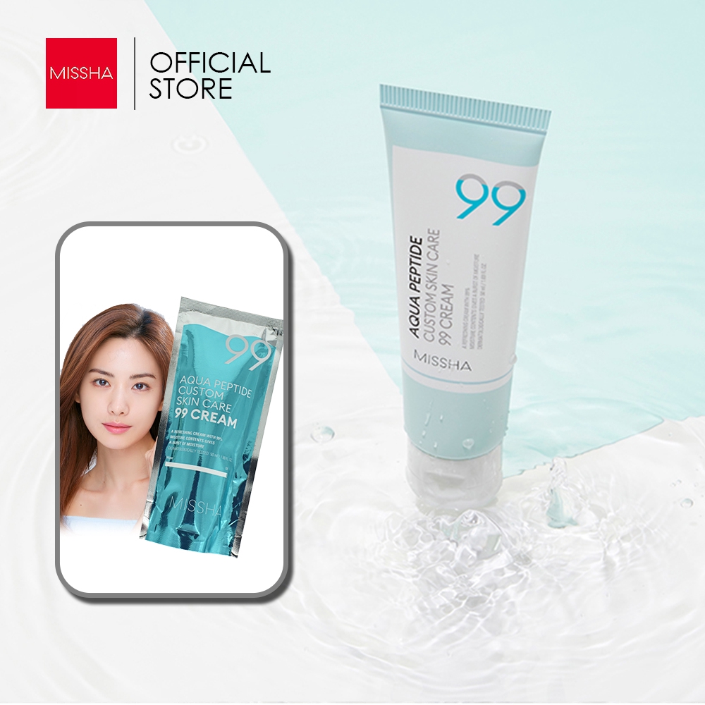 missha aqua peptide custom skin care