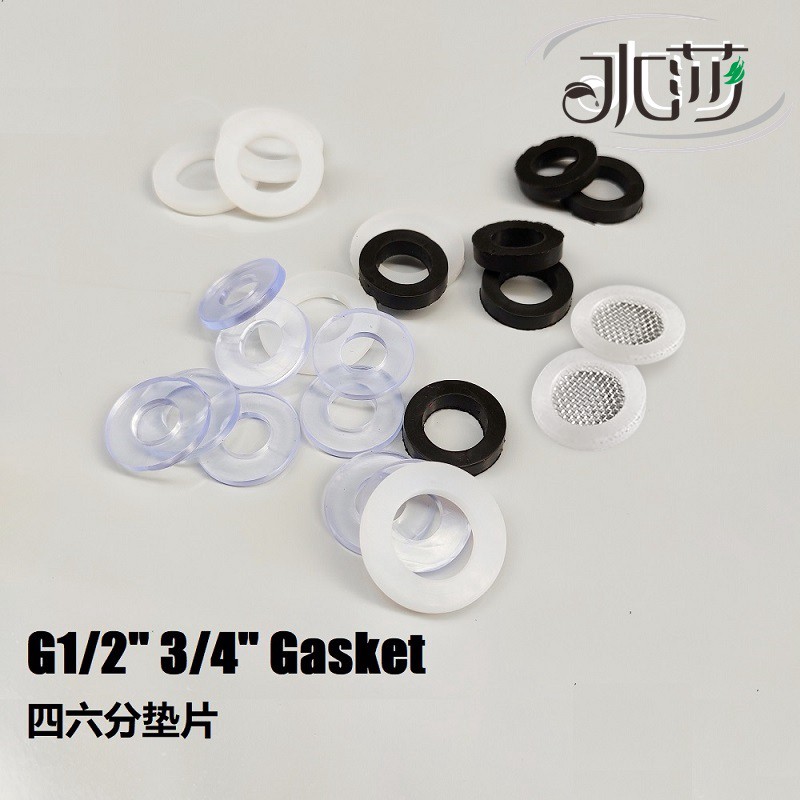 100 Garden Hose Rubber Self Locking O-Ring Seals Washers Fitting for 3/4" Faucet 