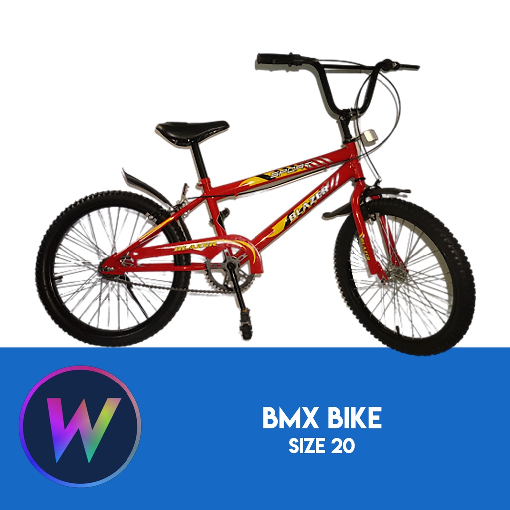 Assembled BMX Bike Standard Size 20 For Adult and Teens Shopee