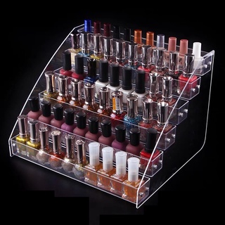Multi-layer Acrylic shelf rack 3～6 layer Nail gel Polish Display Stand Holder Makeup Tools Rack