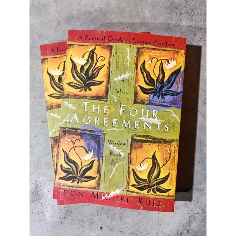 The Four Agreements By Don Miguel Ruiz Softcover Cardboard Paperback Brandnew Shopee Philippines