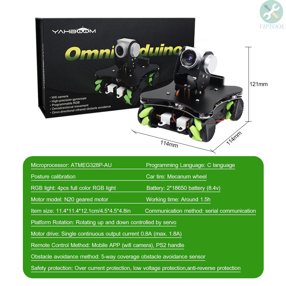 4wd mecanum wheel robot kit