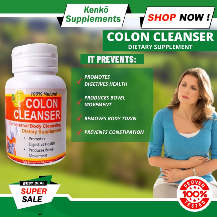 1 BOTTLE Edhawa Colon Cleanser | Detox|Constipated |Almoranas |Bloated ...