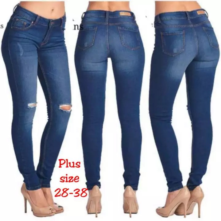 plus size fashion jeans