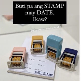 date stamp (dater stamp) self-inking