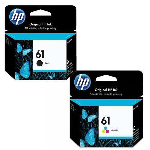 hp ink 61 black and color