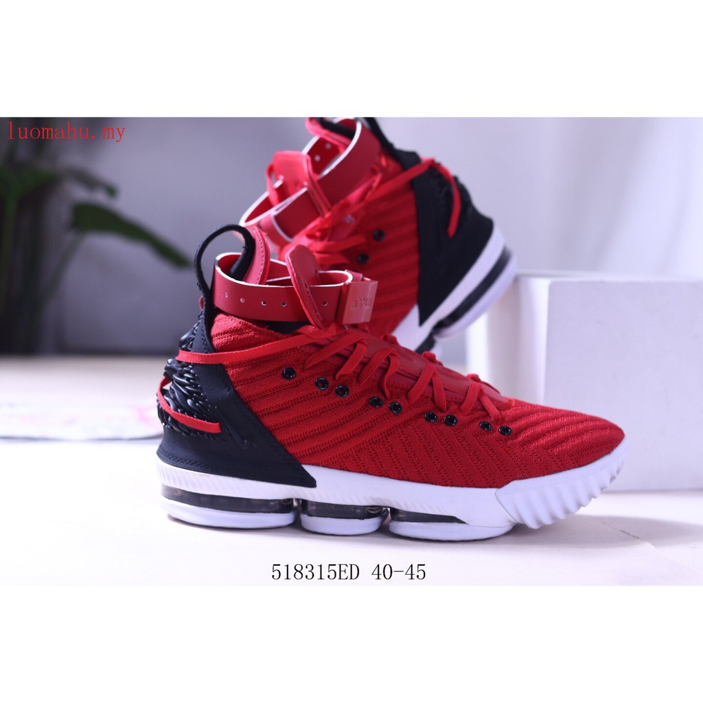 lebron 16 shoes red