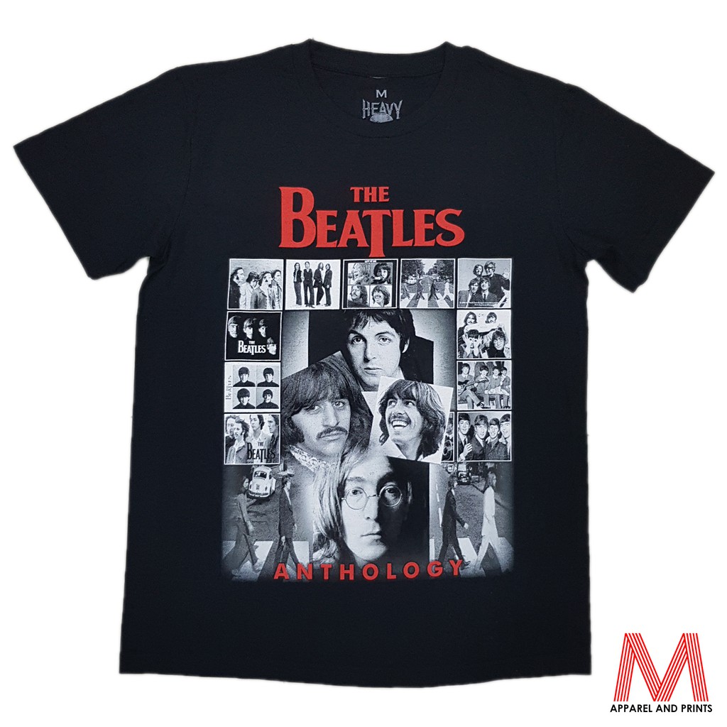 The Beatles Anthology Rockband Rock Band T Shirt Shopee Philippines