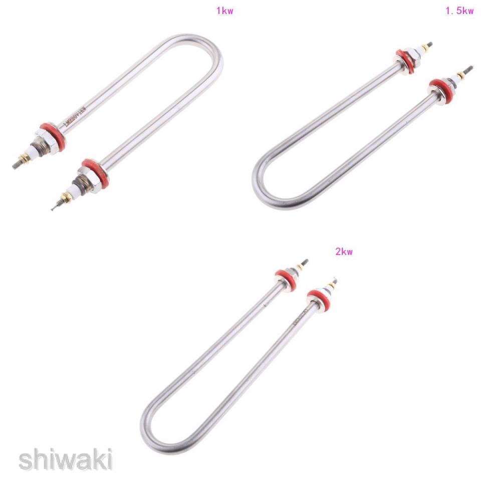 U Style Stainless Steel Water Heater Electric Tube Heating Element 220V 1kw Shopee Philippines