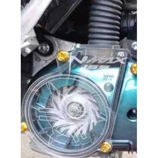Nmax crankcase cover V16mm acrylic clear color ( ORIGINAL)fit for