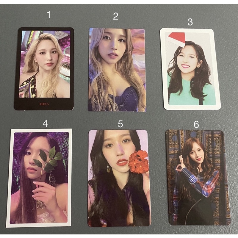 Twice Mina Official Album Photocard | Shopee Philippines