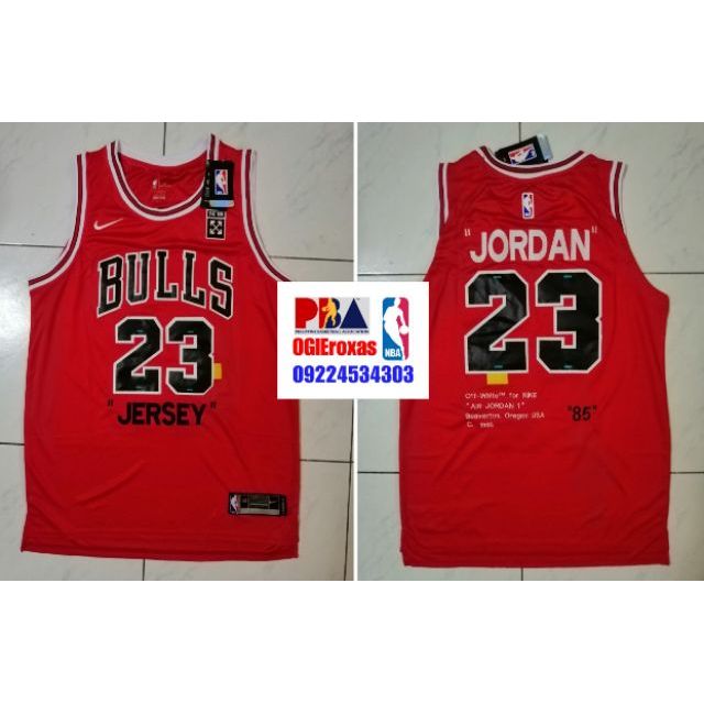 white and red jordan jersey