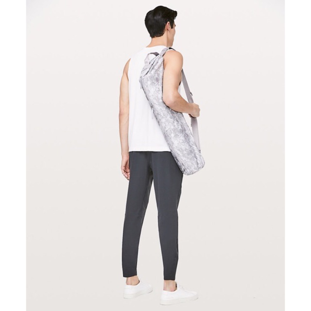 Lululemon Get Rolling Yoga Mat Bag 17l Washed Marble Alpine