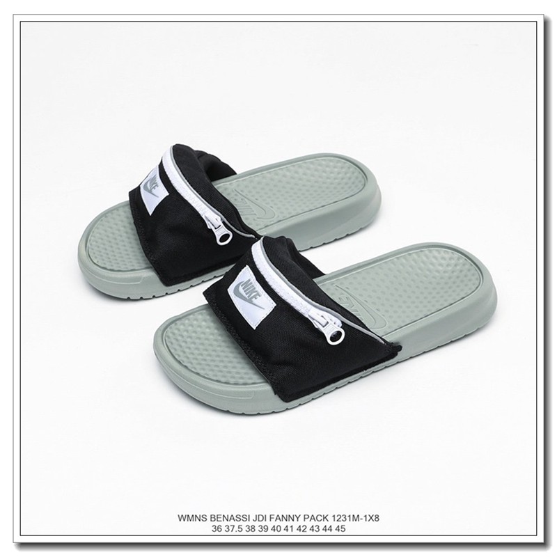 nike slides with zippers