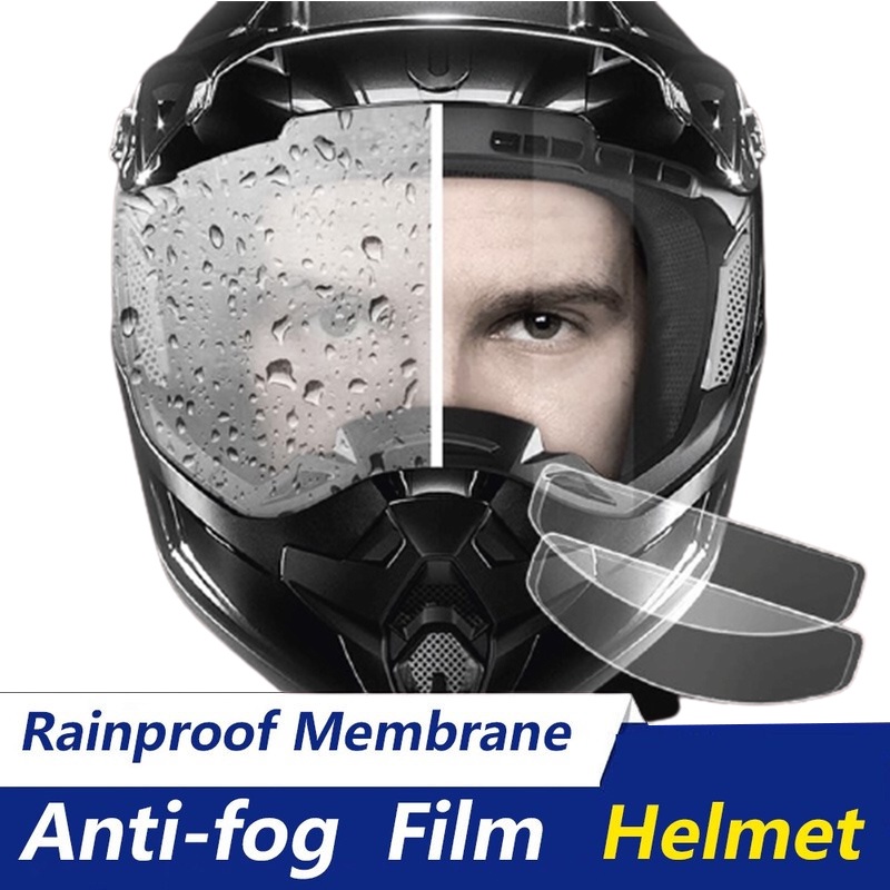 Motorcycle Helmet Anti-rain Anti-fog Film Electric Car Universal Half