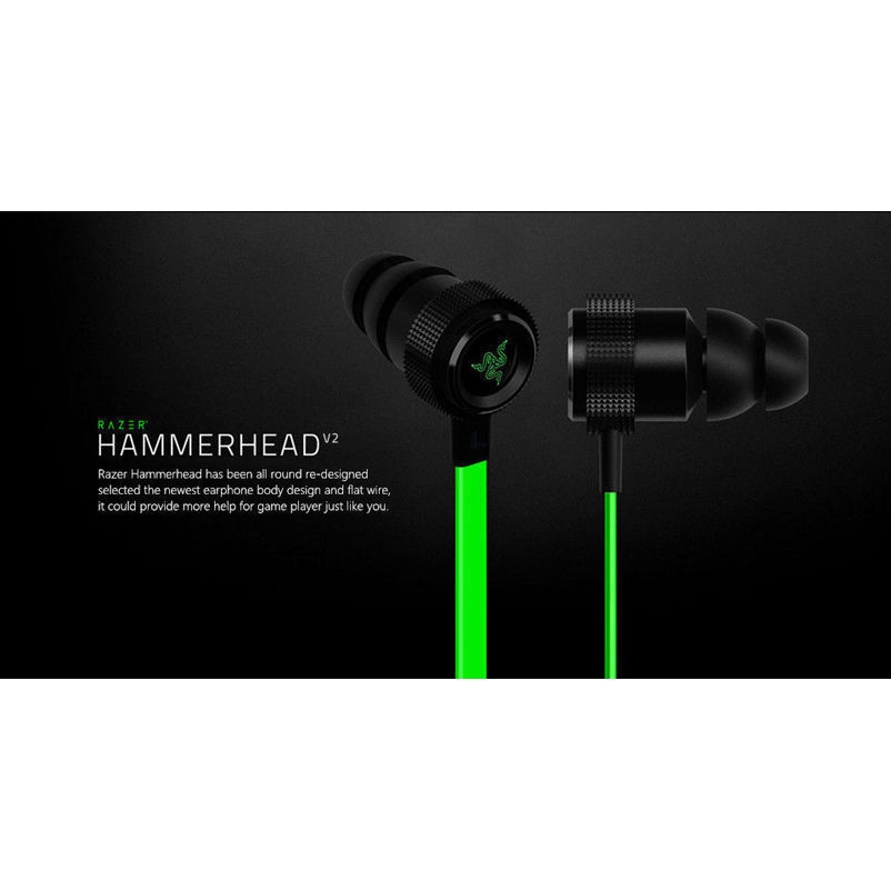 Razer Hammerhead Pro V2 In Ear Music Game Headset Headphone Shopee Philippines