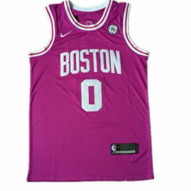 pink celtics jersey