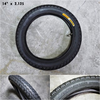 Tyre Scooter Set 12 1/2x2 1/4 32 X 32 X 5.2cm E-Bike Inner Tube+Tire Thicken