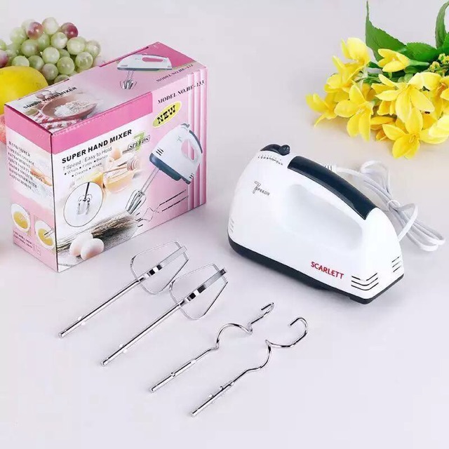 Scarlett super hand electric mixer Shopee Philippines