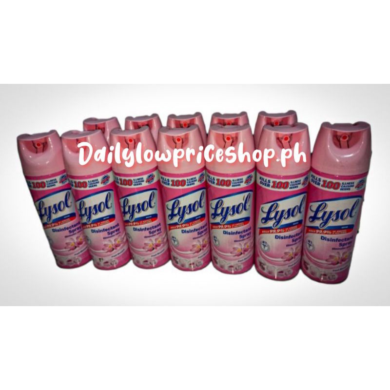 Lysol Disinfectant Spray Fresh Blossom 340g Shopee Philippines 9560