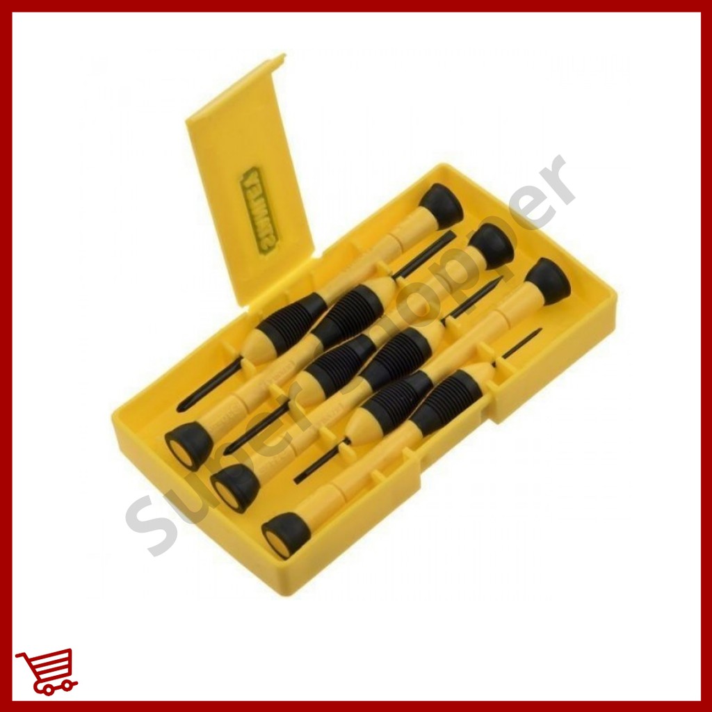 Stanley Mini Screwdriver Set Precision Jewelry tools 6pcs Shopee