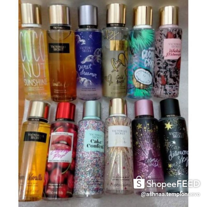 Assorted scent VICTORIA'S SECRET without Barcode Perfumes 6 for 1000