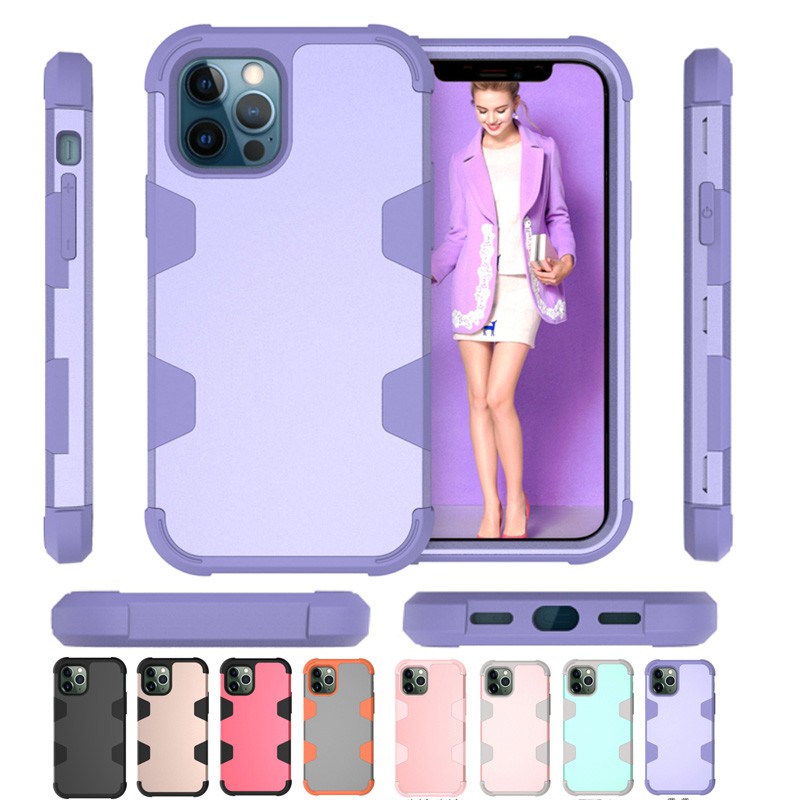 8 Colors Apple Iphone 12 Mini Iphone 12 Pro Max Robot Shockproof 360 Full Protect Cover Hard Case Shopee Philippines