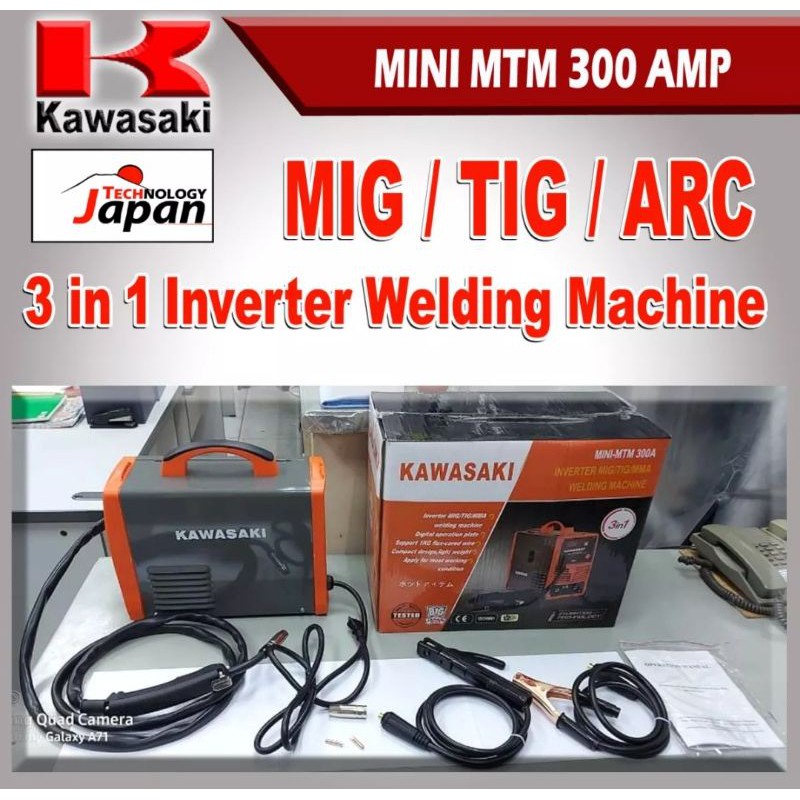 Kawasaki In Mig Tig Arc Inverter Welding Machine Shopee