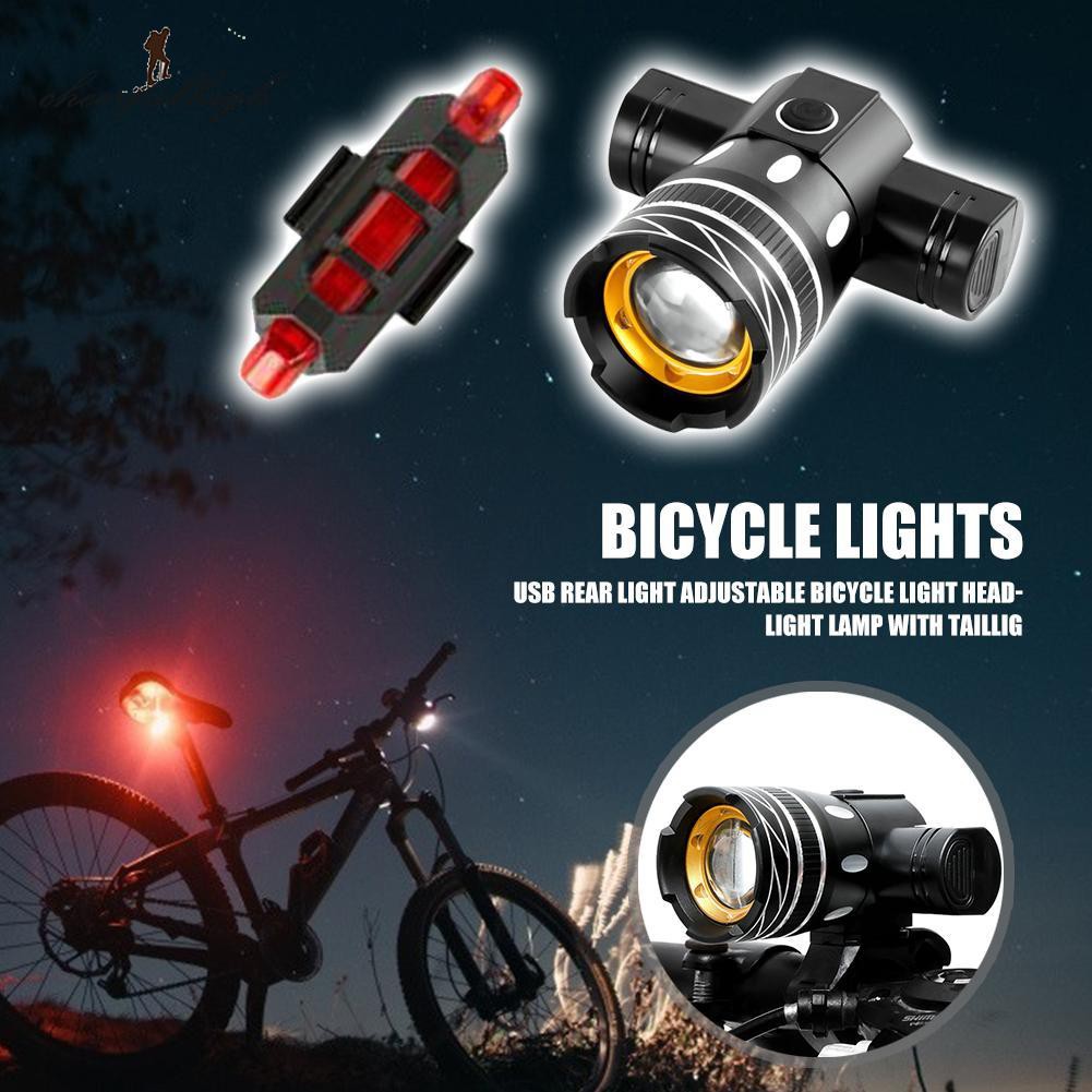 led bicycle light and headlight