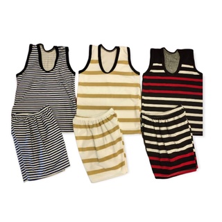 Sando Terno cotton for boys toddlers petite random print