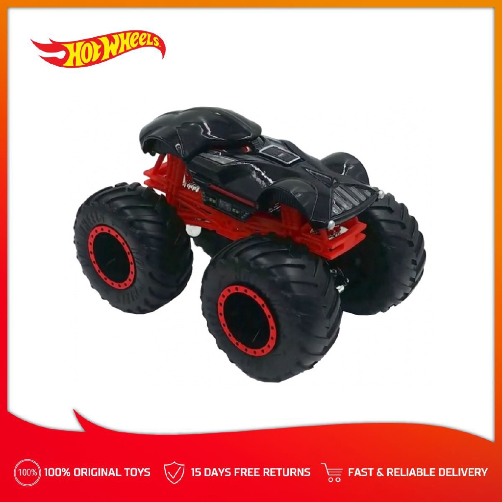 hot wheels monster jam launch and smash playset