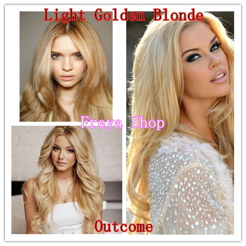 light golden blonde hair color pictures
