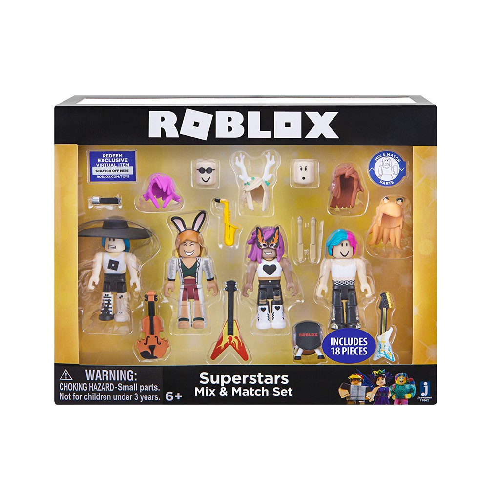 Roblox Superstar Mix Match Shopee Philippines - roblox figure 6in1 toy setno code