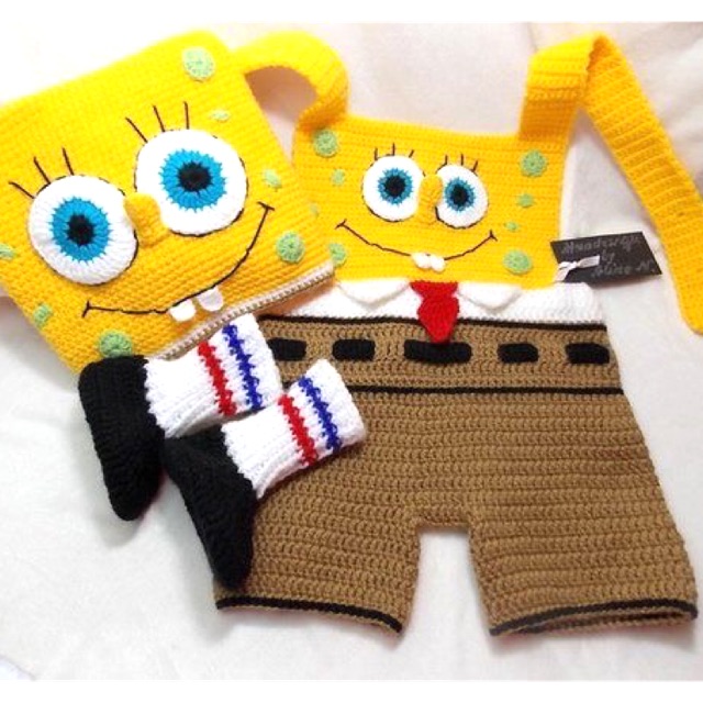 spongebob infant costume