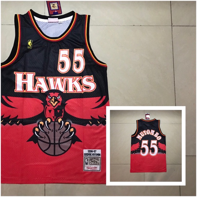 atlanta hawks vintage jersey