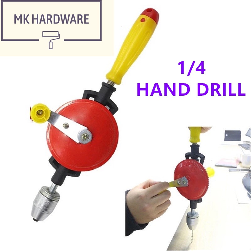ANTON New product Manual Hand Drill 1/4" Shopee Philippines